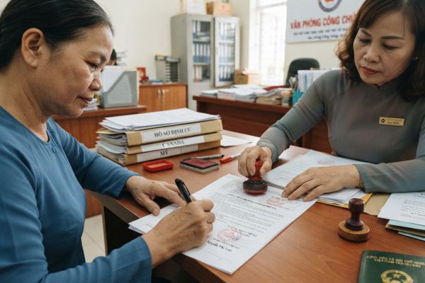 Vai trò của chứng thực chữ ký trong thủ tục định cư nước ngoài
