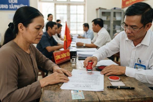 Chứng thực chữ ký trên giấy ủy quyền nhận tiền bồi thường tai nạn