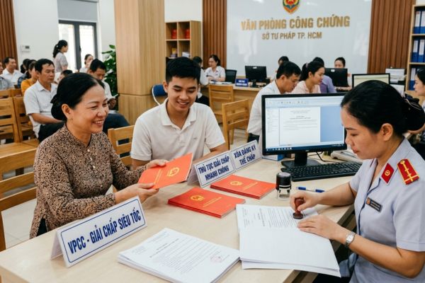 Giải chấp sổ đỏ và xóa đăng ký thế chấp hợp đồng tại VPCC siêu tốc