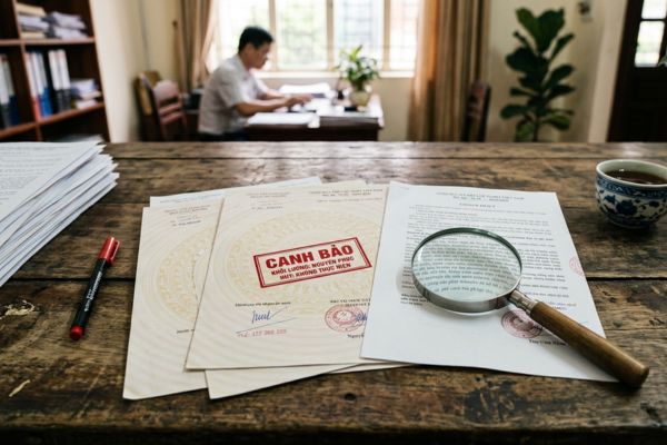 Hợp đồng mua bán nhà đất bằng hình thức vi bằng: Sự thật lừa đảo