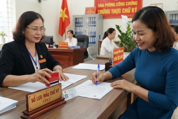 Lợi ích của việc đăng ký mẫu chữ ký sẵn tại VPCC để chứng thực sau này
